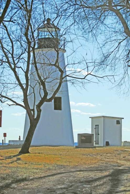 Turkey Point Light Station. Photo by Rita Coleman