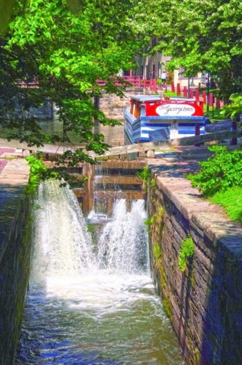 What's a stop in Georgetown without a C and O Canal tour? What's a stop in Georgetown without a C and O Canal tour?