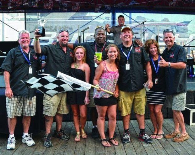 The whole Tug It team celebrating in Atlantic City. Photo courtesy of Lucididee Fast Boats The whole Tug It team celebrating in Atlantic City. Photo courtesy of Lucididee Fast Boats