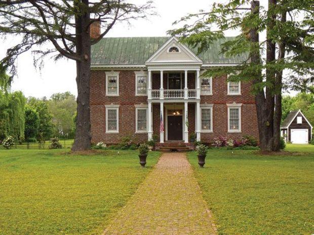 Lansdowne in the 1750 colonial home of the eminent Lee family of Virginia.