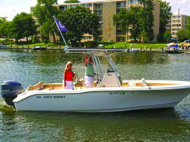 Freedom Boat Club members head out for a day on the Bay.