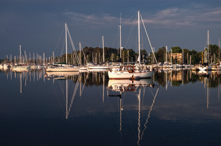 Solomon's, MD, a popular stopover for boats heading to the ICW.