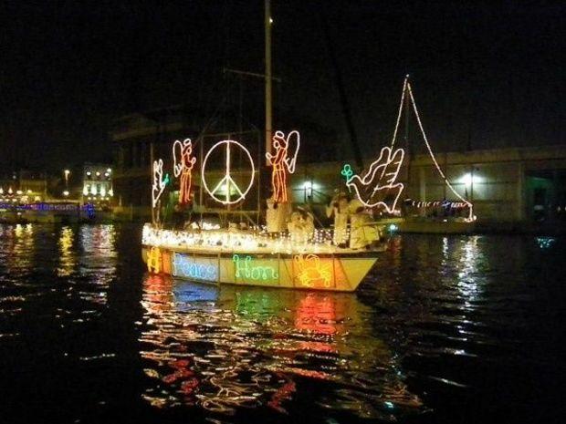 "Peace, Hon" at last years Fells Point parade.