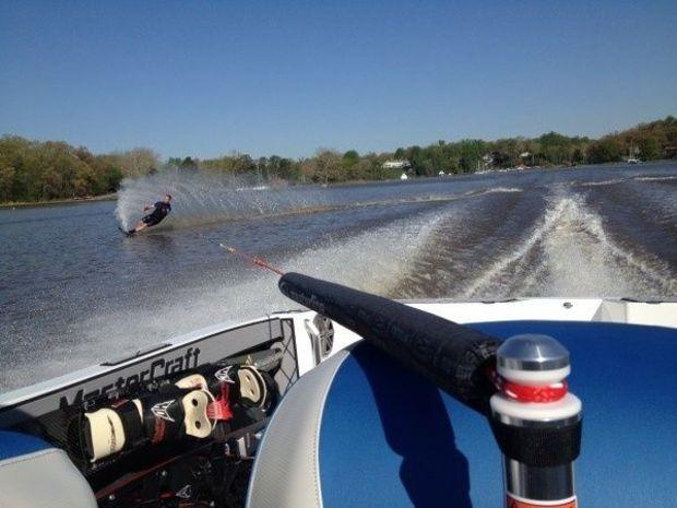 The right boat and equipment is important as your skill progress. Photo courtesy of Annapolis Watersports