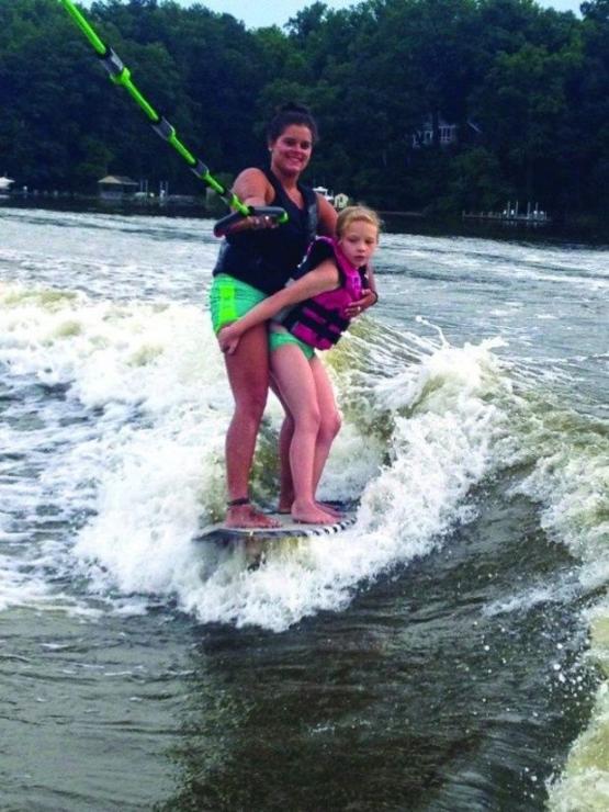A clinic with a pro is one of the best ways to learn to wakesurf. Photo courtesy of Annapolis Watersports