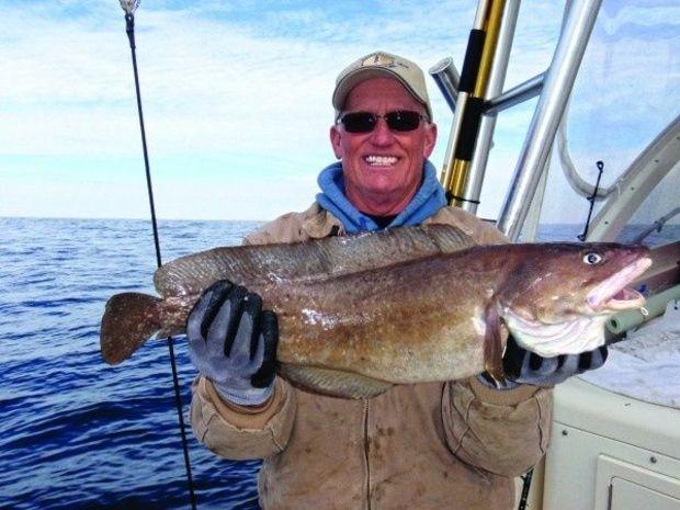 The first-ever IGFA world record Carolina hake, caught by Johnny Boyd earlier this year, weighed 5 pounds, 10 ounces. Photo courtesy of Ken Neill The first-ever IGFA world record Carolina hake, caught by Johnny Boyd earlier this year, weighed 5 pounds, 10 ounces. Photo courtesy of Ken Neill