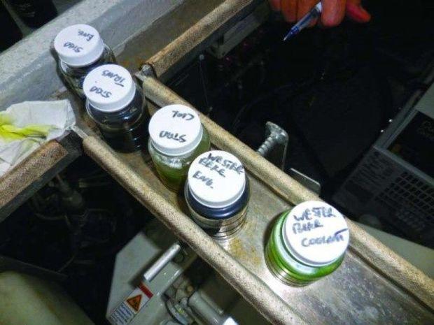 Avoid mixing up samples by labeling jars the moment they are capped. A lot rides on the results of an analysis, so mixing up samples could lead to much unnecessary concern. Avoid mixing up samples by labeling jars the moment they are capped. A lot rides on the results of an analysis, so mixing up samples could lead to much unnecessary concern.