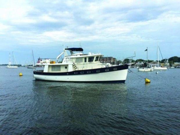 Trawler owners are known for logging thousands of miles cruising around the Bay and beyond.