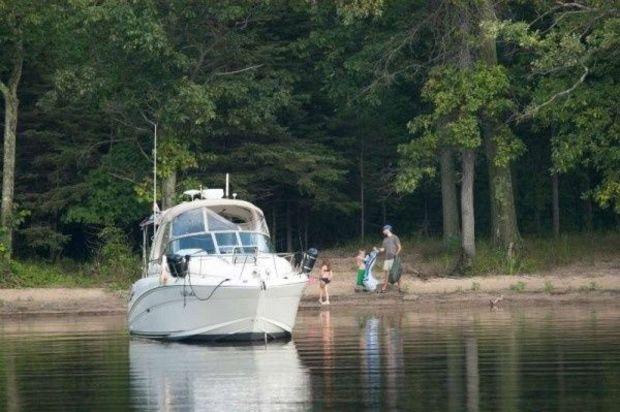 Valcour Island, Lake Champlain. Valcour Island, Lake Champlain.