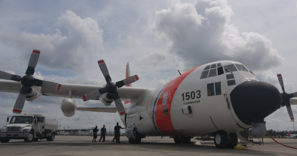 Two Air Force C-130 Hurricane Hunter aircrews tried unsuccessfully to reestablish communications with the ship on Thursday.