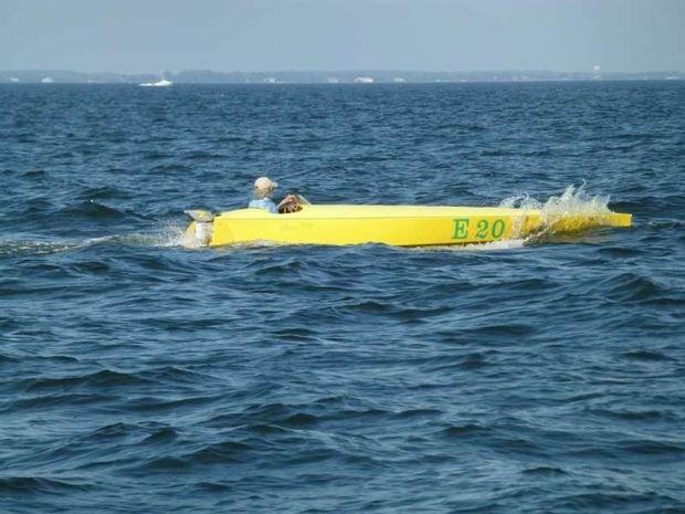 The winning boat. Photo courtesy of Tony Iliff The winning boat. Photo courtesy of Tony Iliff