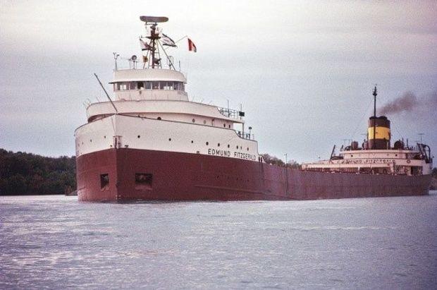 "Edmund Fitzgerald, 1971," by Greenmars. Courtesy of Wikimedia Commons
