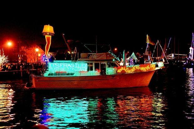 Eastport YC Lights Parade. Photo by Julianna Degraw Fettus