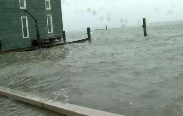 Ocean City, MD, sustained significant flood damage in the wake of Winter Storm Jonas. Photo courtesy of ABC7 News Ocean City, MD, sustained significant flood damage in the wake of Winter Storm Jonas. Photo courtesy of ABC7 News