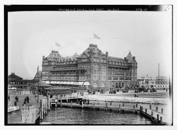 Chamberlin Hotel, early 1900s. Photo courtesy of the Library of Congress, George Grantham Bain Collection Chamberlin Hotel, early 1900s. Photo courtesy of the Library of Congress, George Grantham Bain Collection