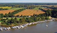 Arial View of Kennersley Point Marina